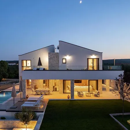 Luxury Terra Dalmatica Heated Pool Jacuzzi Sauna Vila *