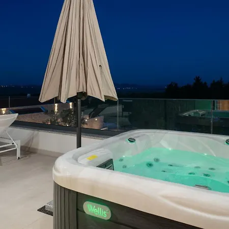 Luxury Terra Dalmatica Heated Pool Jacuzzi Sauna Villa Sikovo