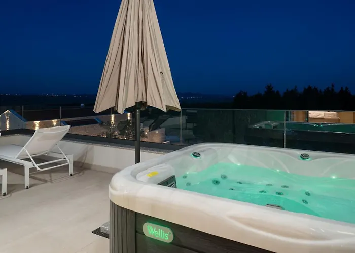 Luxury Terra Dalmatica Heated Pool Jacuzzi Sauna Вилла Sikovo
